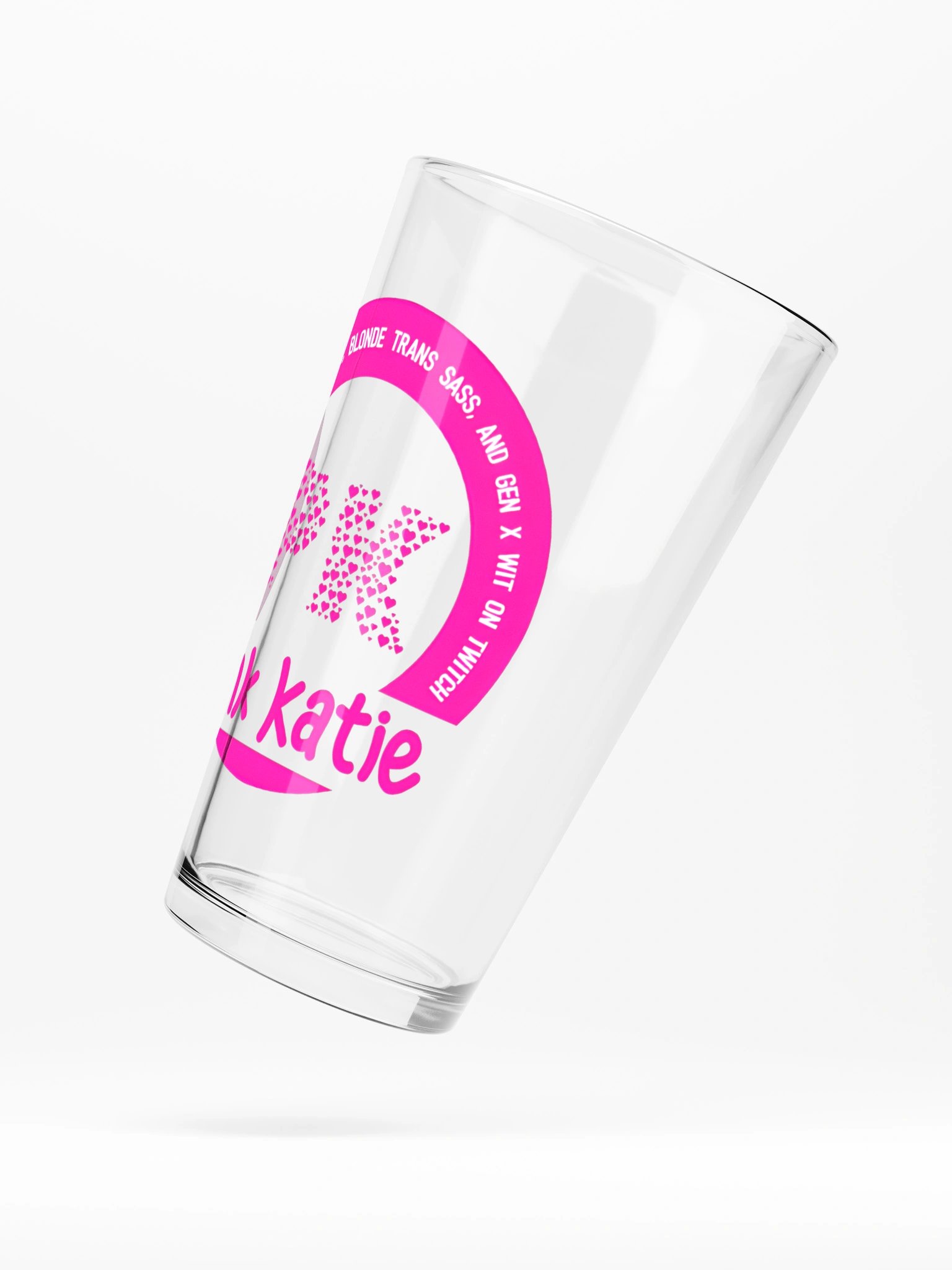 PK Heart Logo Shaker Pint Glass product image (5)