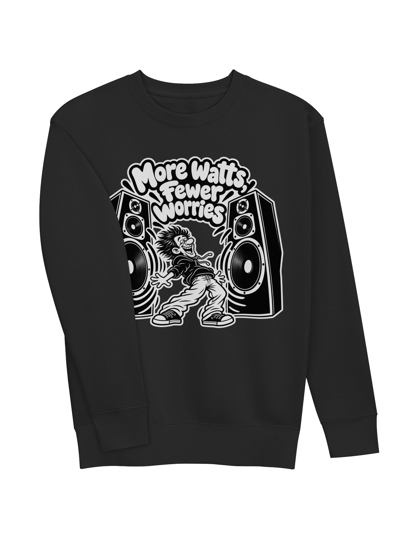 More Watts Fewer Worries - Long Sleeve T-shirt product image (3)