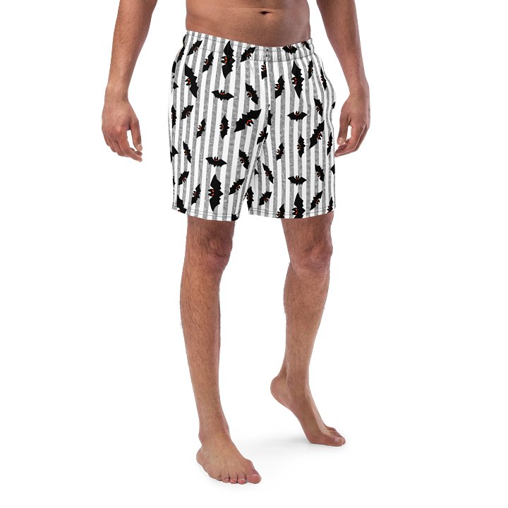 Night Flight All-Over Swim Trunks product image (1)