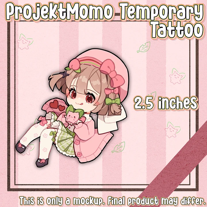 ProjektMomo Temporary Tattoo [PREORDER] product image (1)