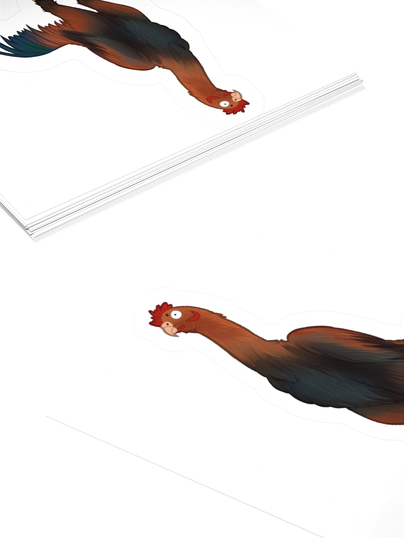 Tall Chicken Sticker product image (10)