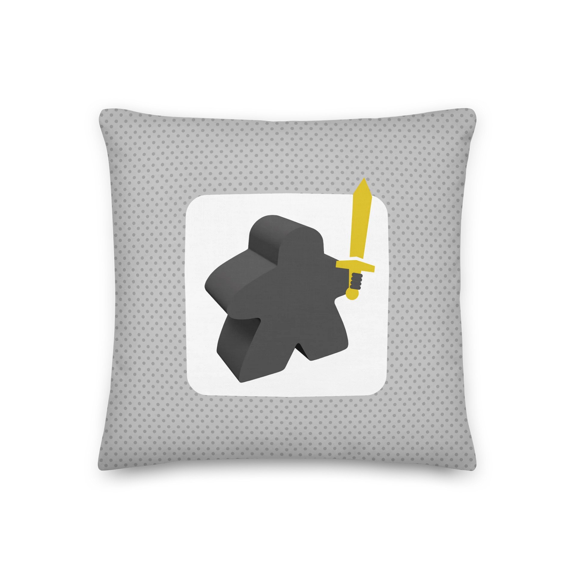 Meeple Star Review Throw Pillow product image (3)