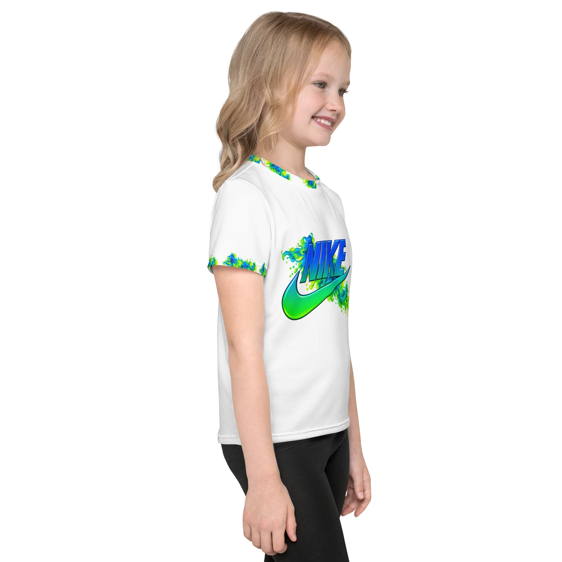 Colorburst Nike Swoosh Kids Tee product image (3)