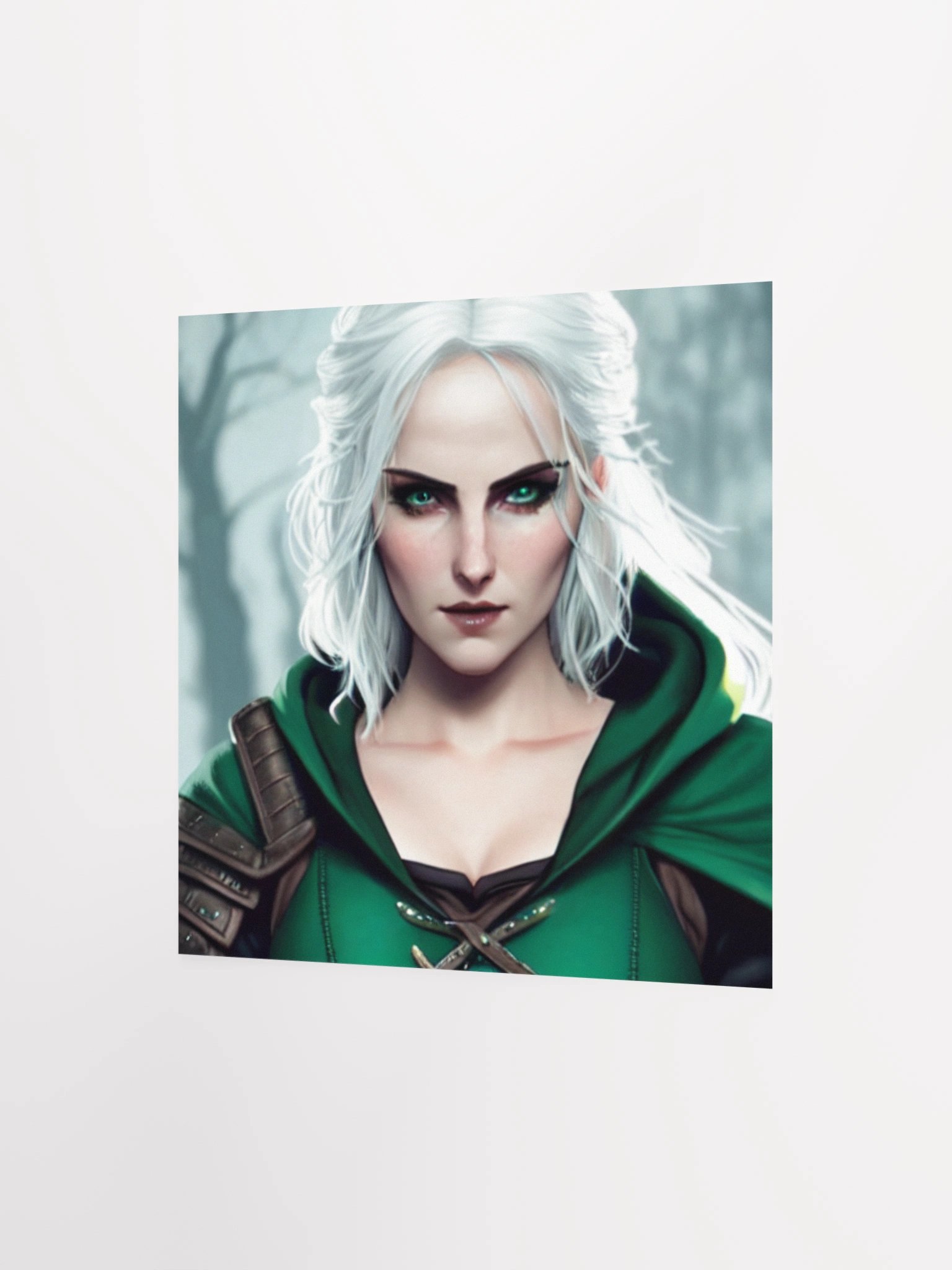 Ethereal Green Eyes Poster product image (8)