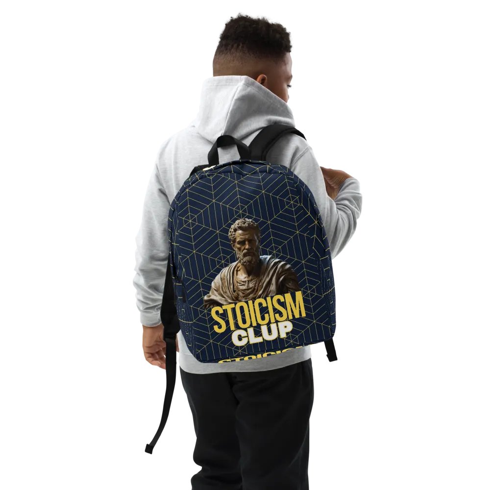 Stoic Philosophy All-Over Print Backpack product image (12)