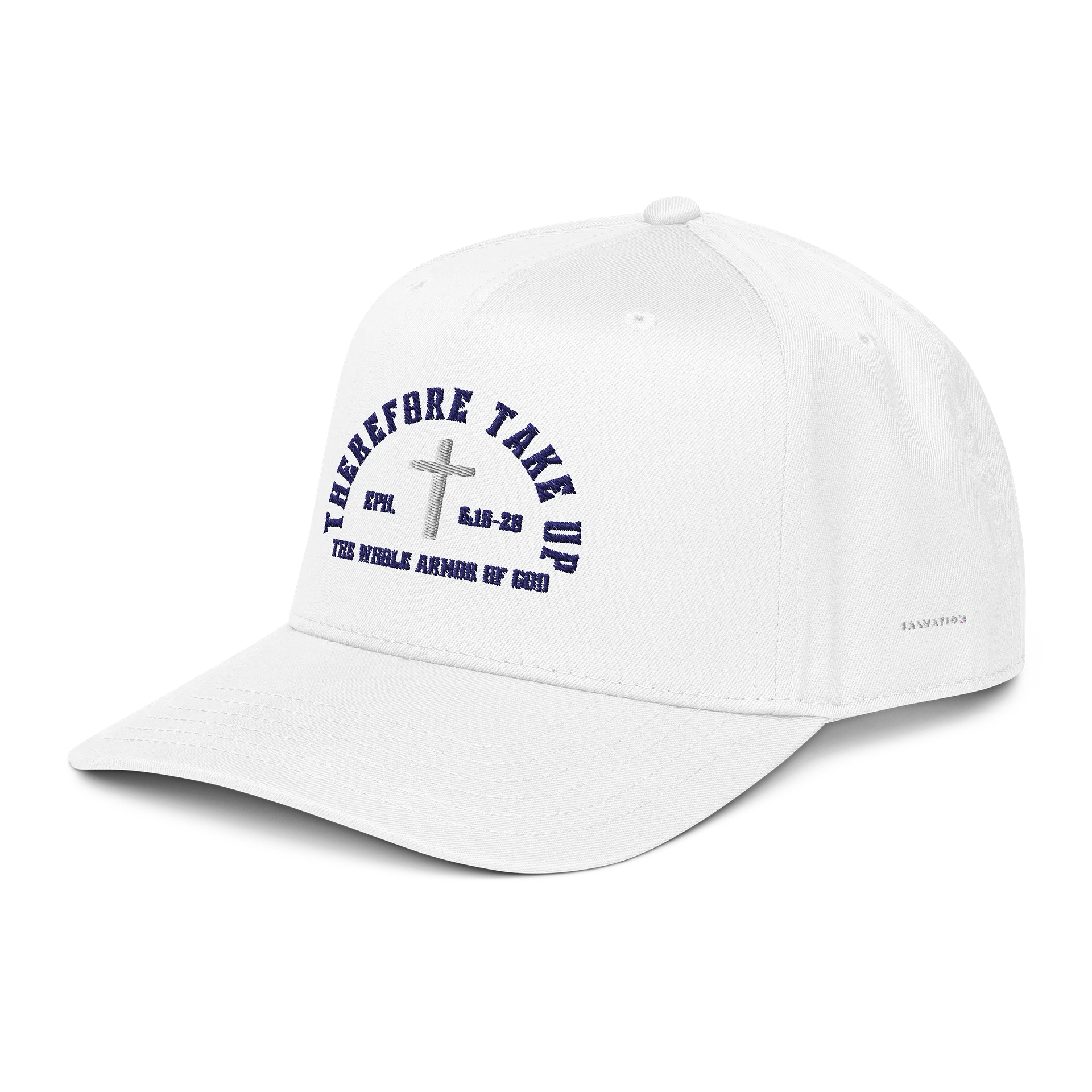 Armor - Salvation | Scripture Cross Hat Embroidered | John 1:1 Co. product image (3)