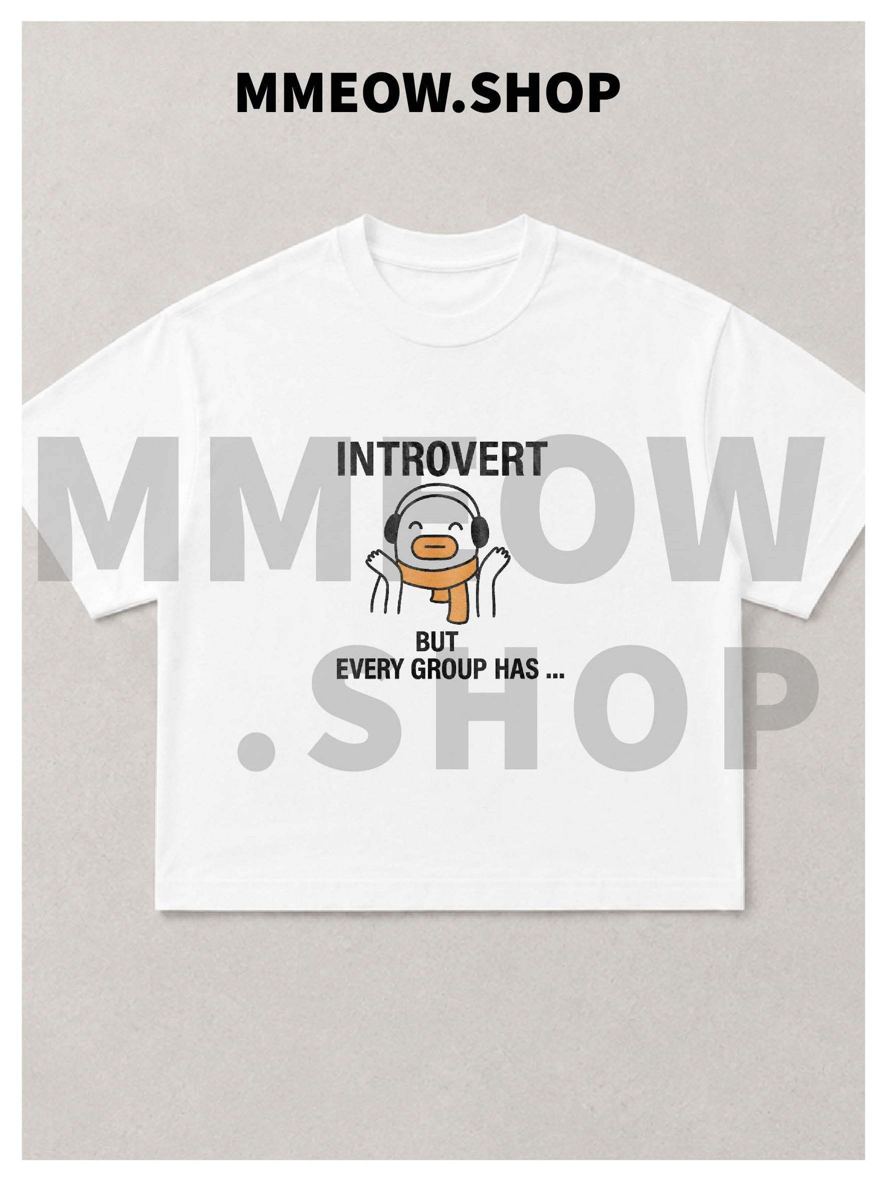 Introvert BOXY T - SHIRT PRINTED product image (29)