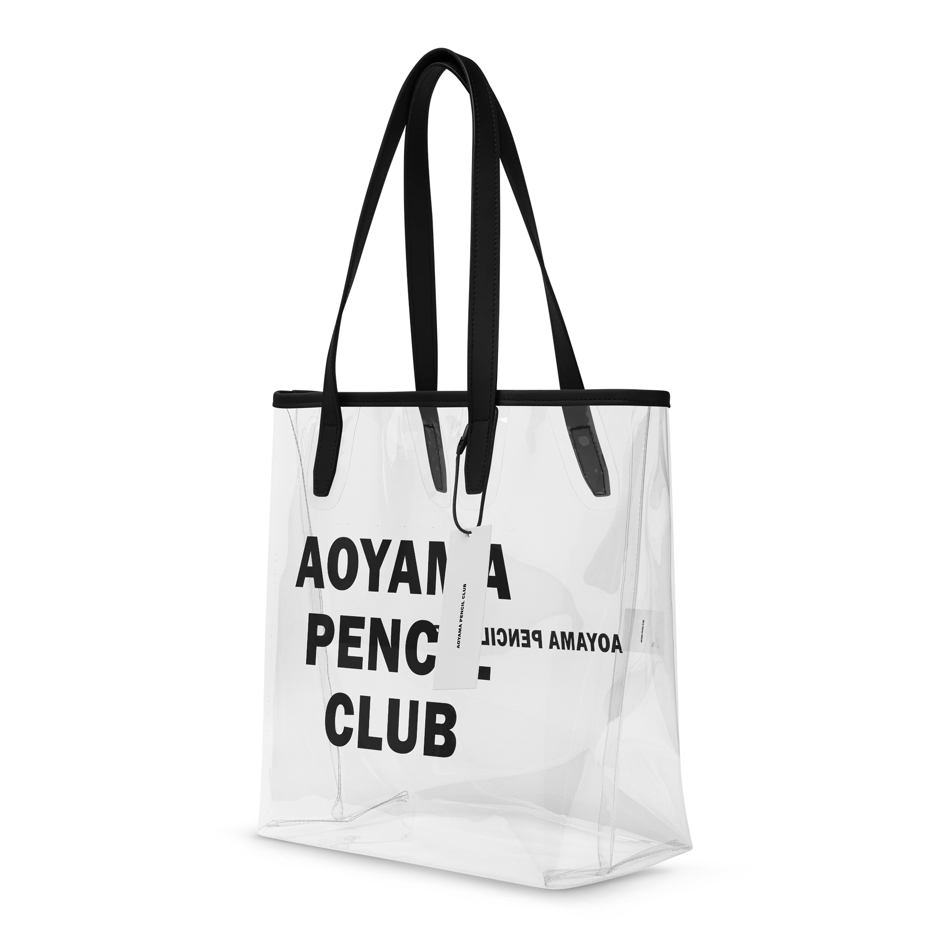 Clear Tote Bag - Black Logo product image (5)