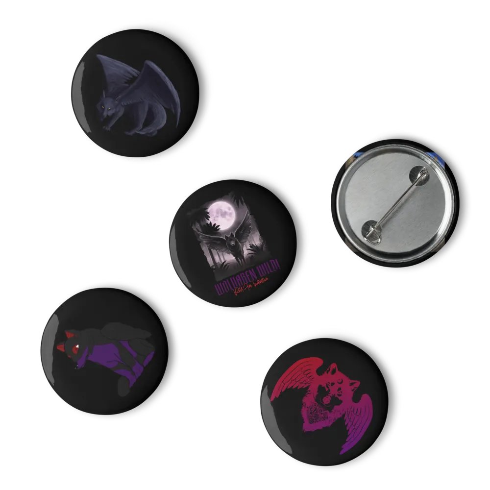 Wolvaren Button Pins Set product image (12)