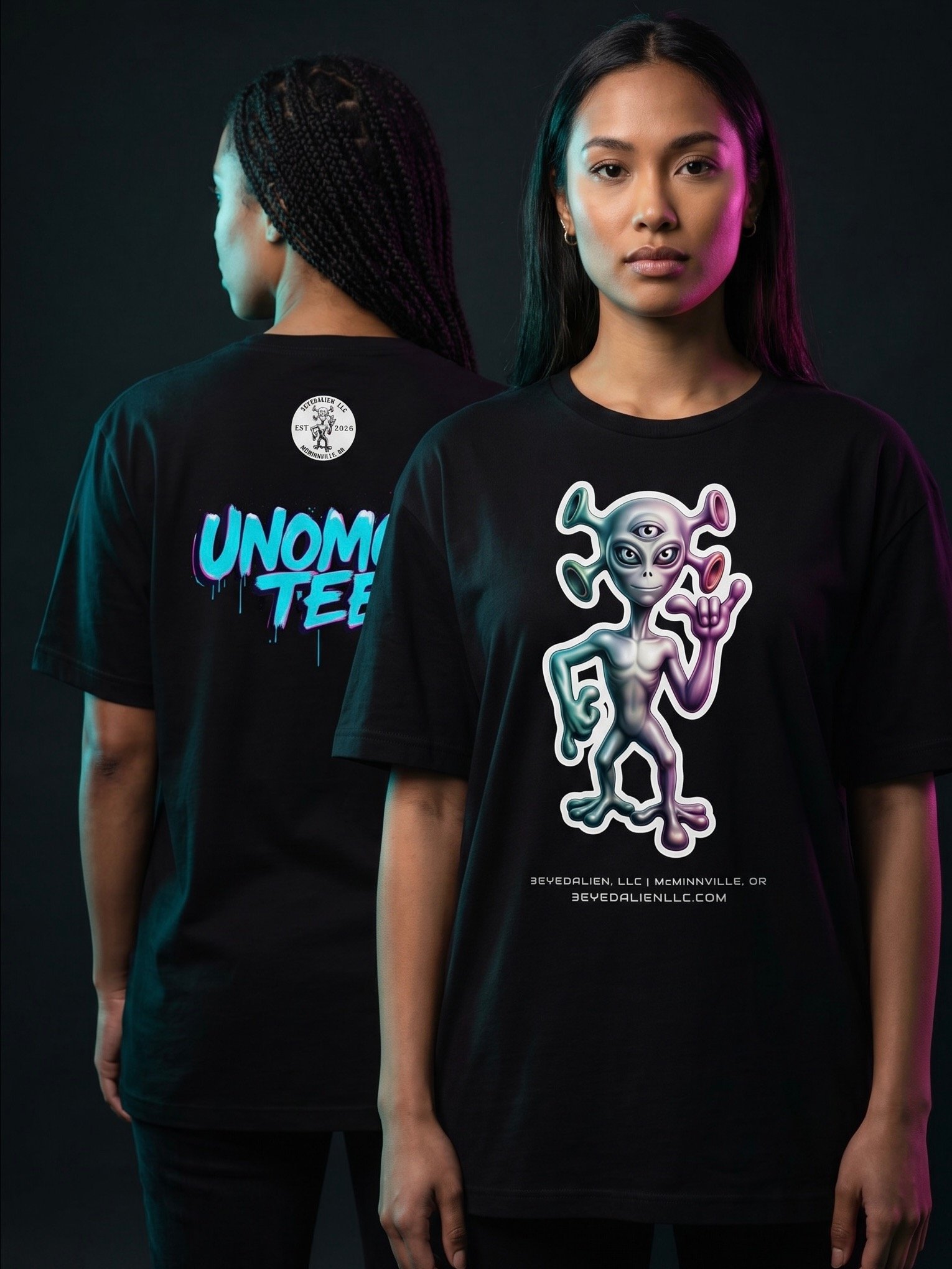 UNOMOH TEE - LUCYLIEN ‘The Light Bearer’ [Membership ONLY] product image (1)