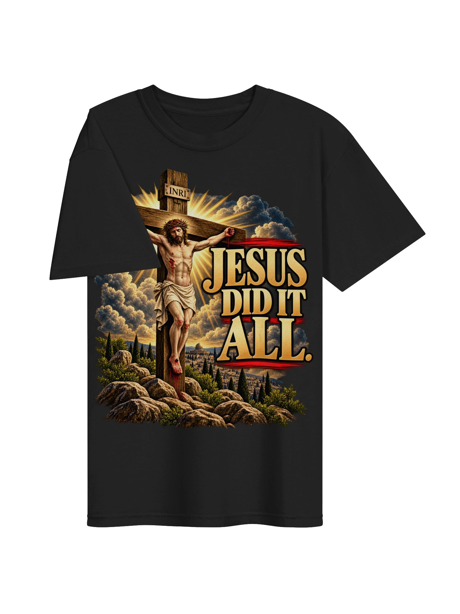 Jesus Did It All – B. B. Warfield | Christ Alone Christian Theology T-Shirt product image (24)
