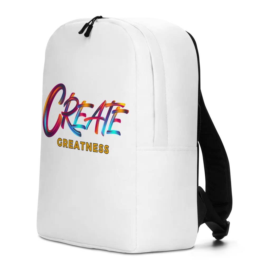 Create Greatness Large Print Backpack product image (11)