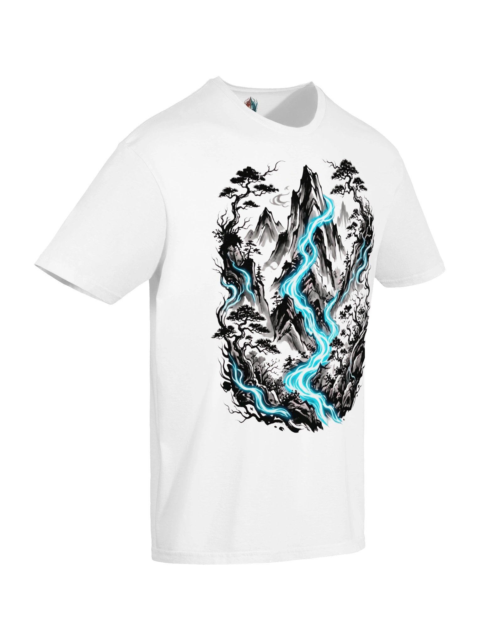 Psionic Current | Japanese Ink Fantasy Landscape product image (6)