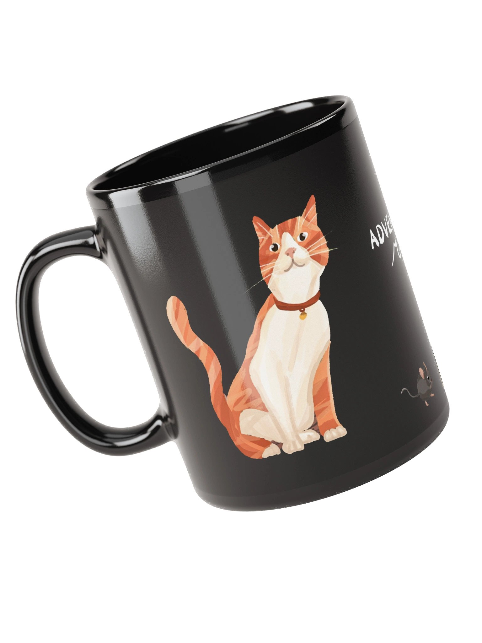 Picture Book Mug (Black) 🐈 product image (3)