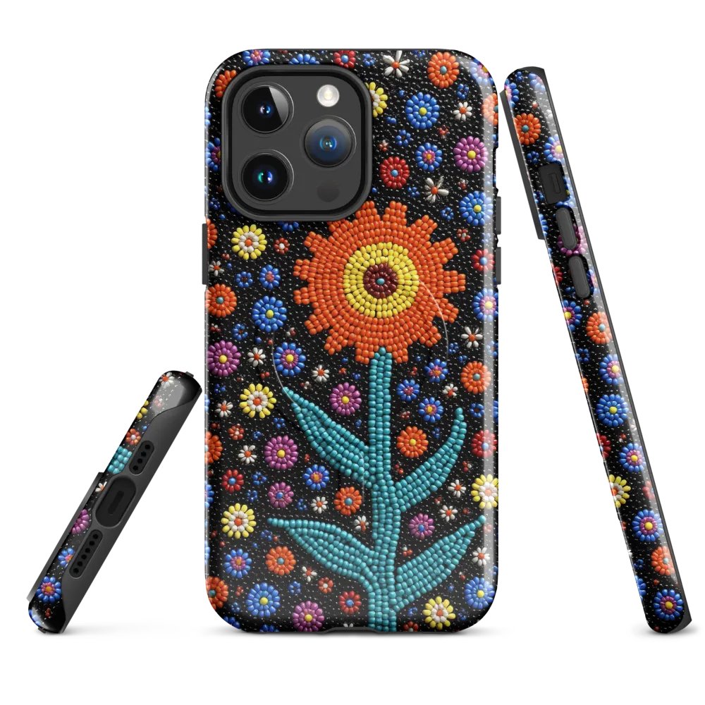 Floral Fusion Faux-Beaded iPhone® Tough Case product image (4)