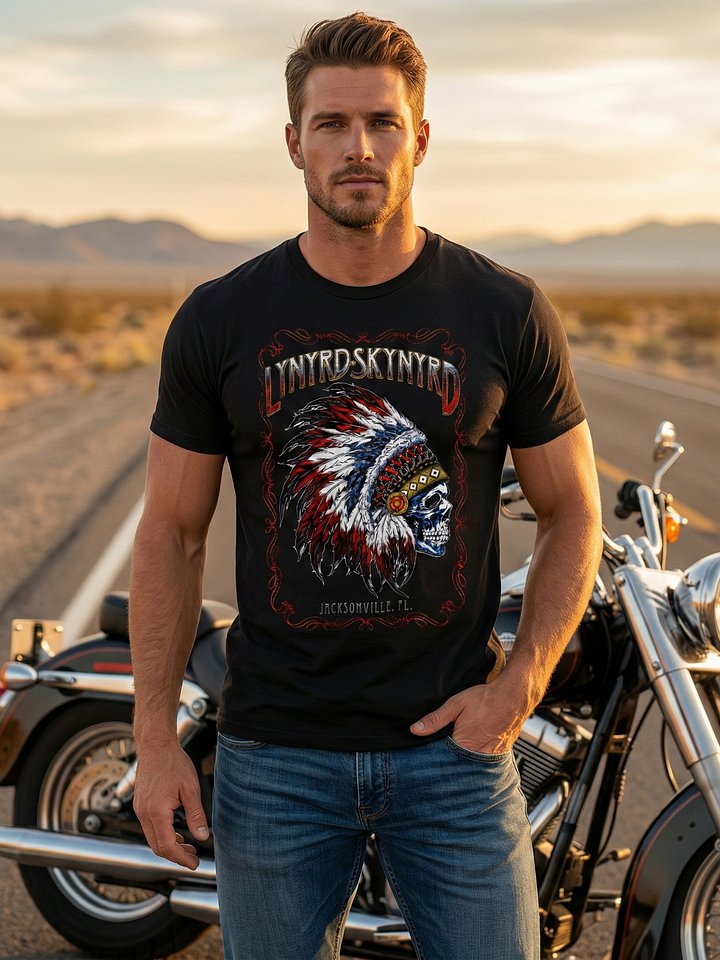 Iron Maiden Fear of the Dark Live T-Shirt | Eddie Guitar Fire | 1992 Donington Tour Collector Tee product image (1)