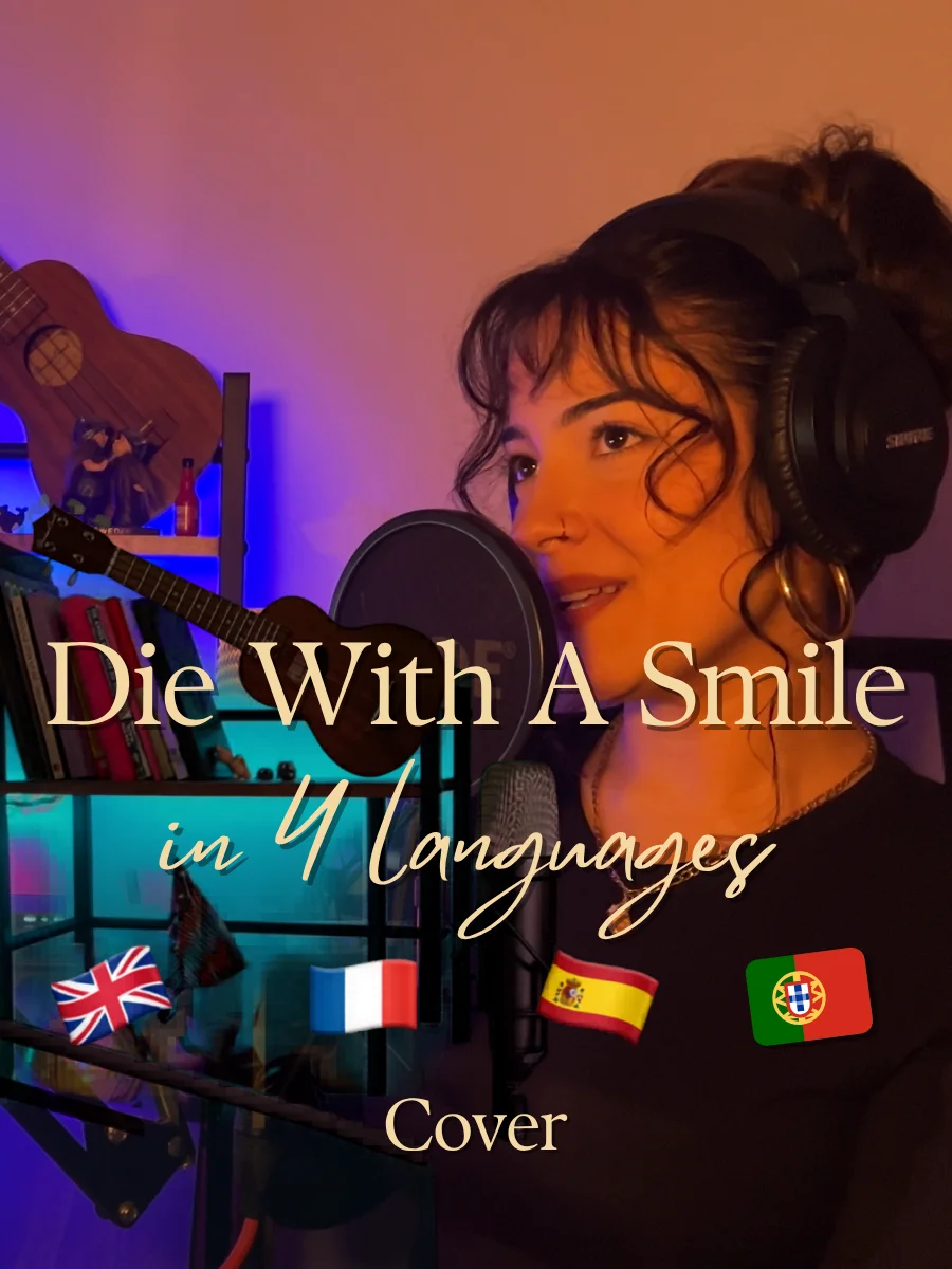 Die with a Smile in 4 Languages Cover - Digital Download product image (1)