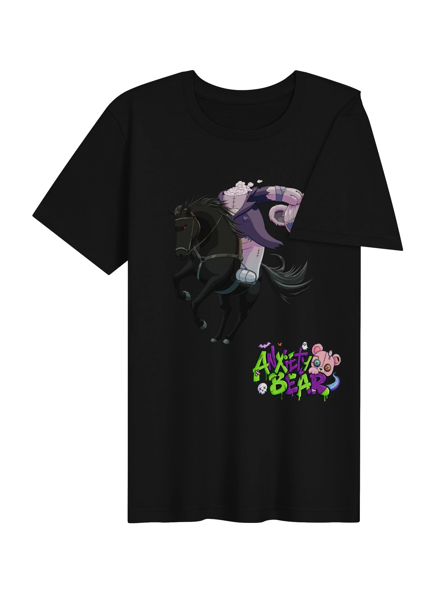 Anxiety Bear Scare Bear Tshirt: Headless Bear product image (41)