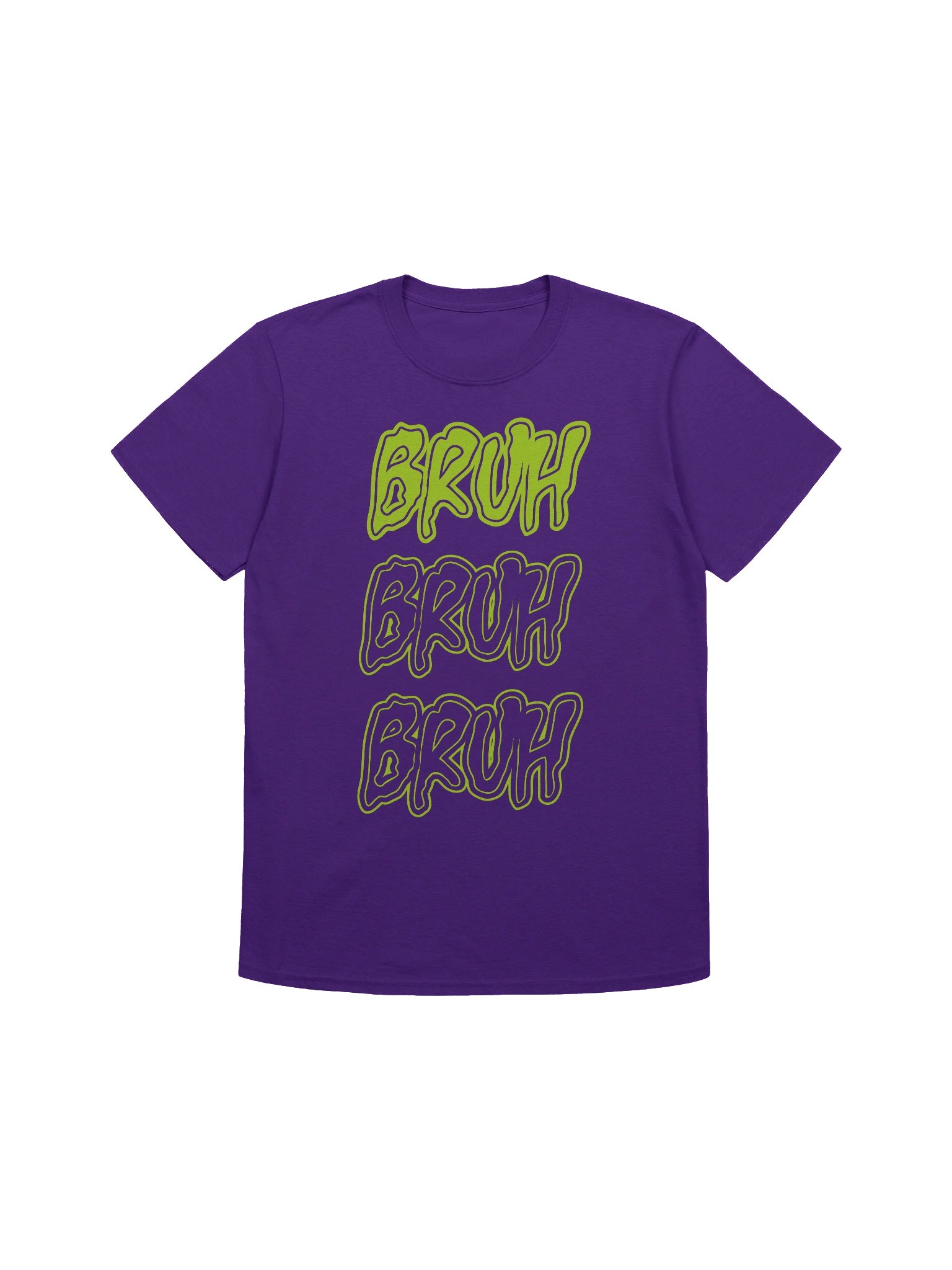 Neon Graffiti BRUH Unisex T-Shirt product image (32)