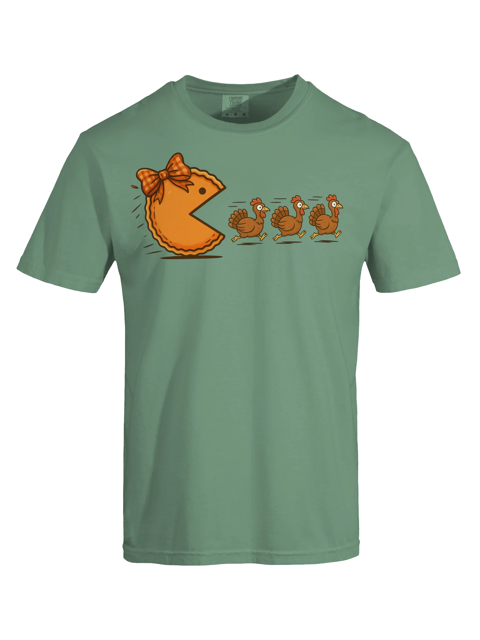 Turkey Chase Thanksgiving T-Shirt product image (69)