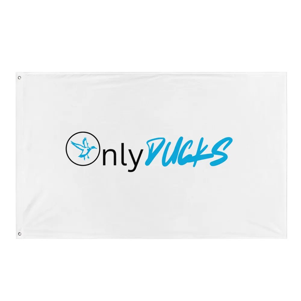 Only Ducks Flag product image (1)