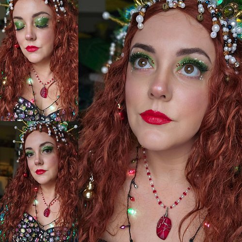 I had a really good makeup day and needed to share the proof. 🌟🌟🌟🌟 Was getting ready for a special fishmas event over at @glo...