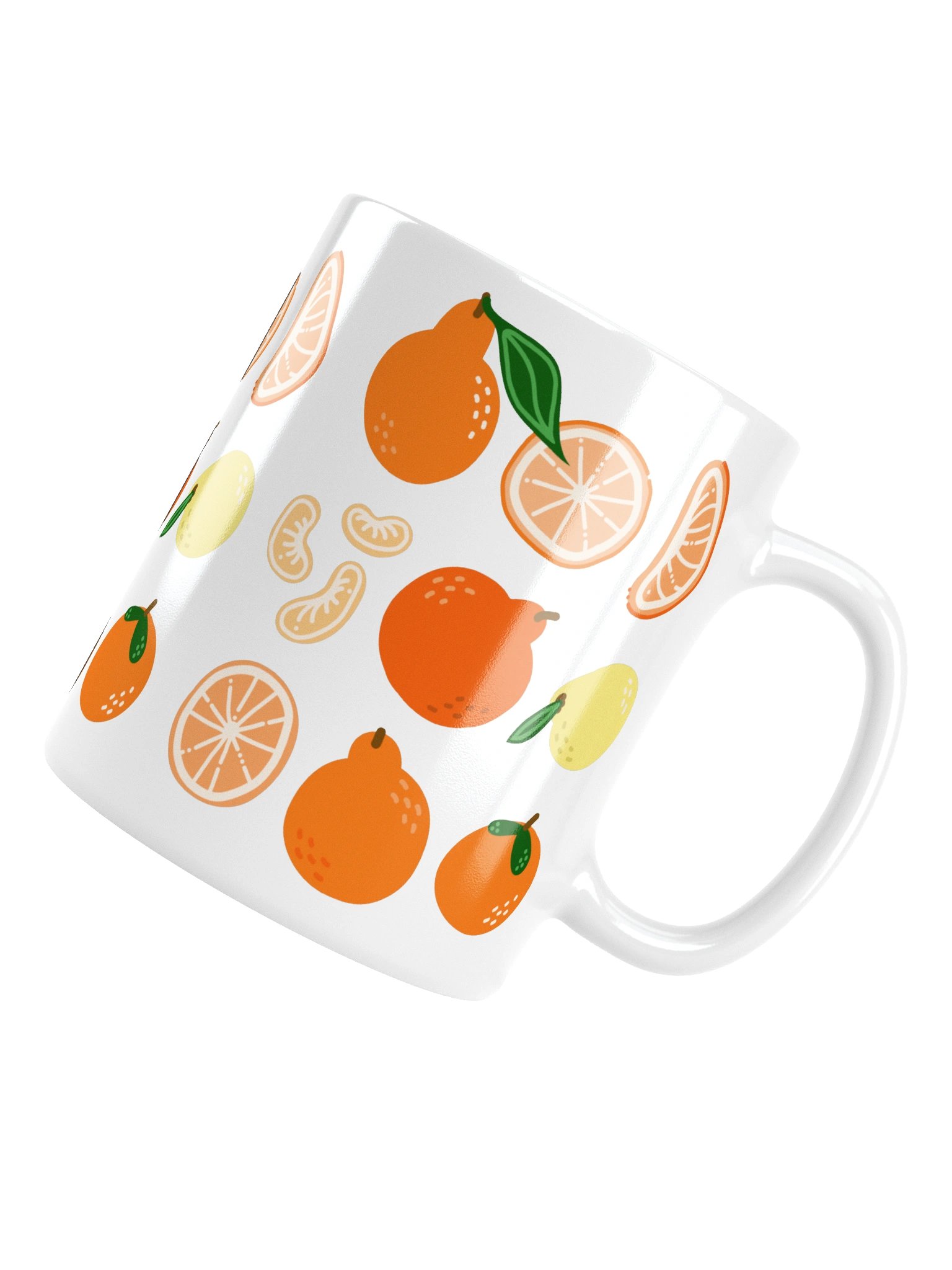 Oranges Pattern Mug product image (2)