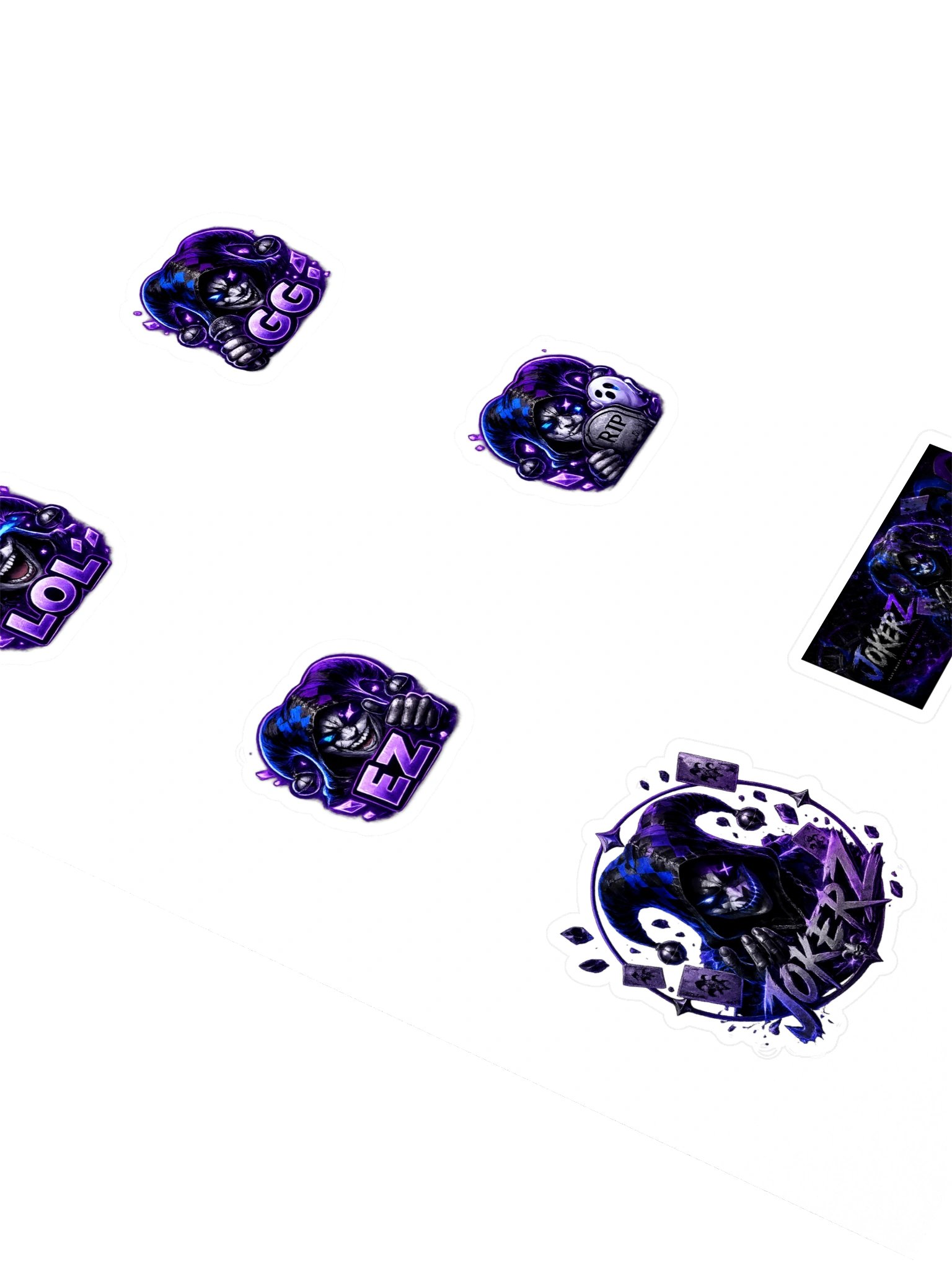 JokerZ Sticker Sheet product image (2)