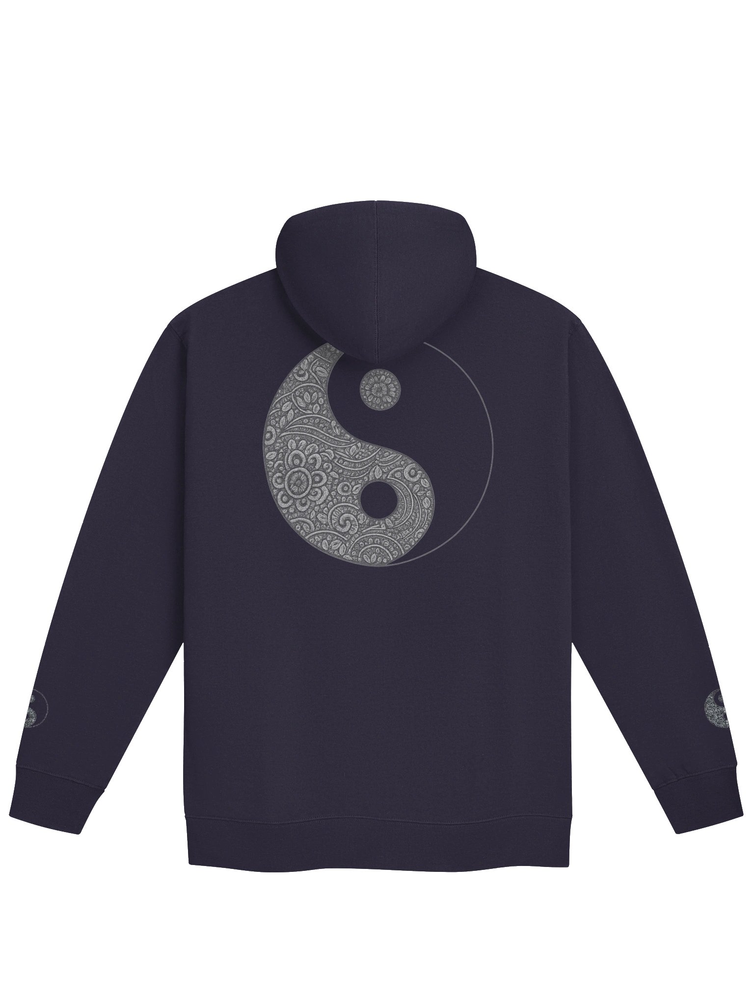 Yin-Yang Harmony Zip-Up Hoodie product image (1)