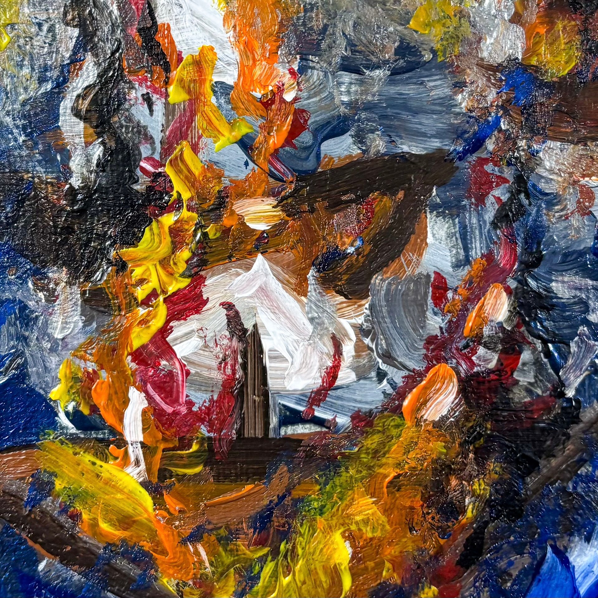 BURN THE BOATS Painting product image (3)