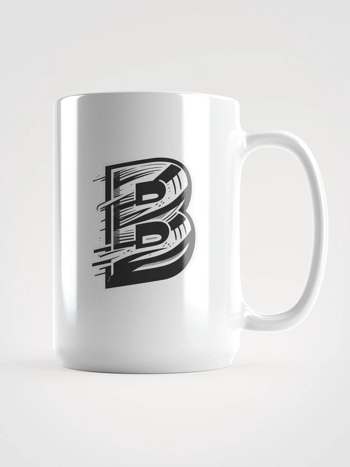 Dynamic B Motion White Glossy Mug product image (1)