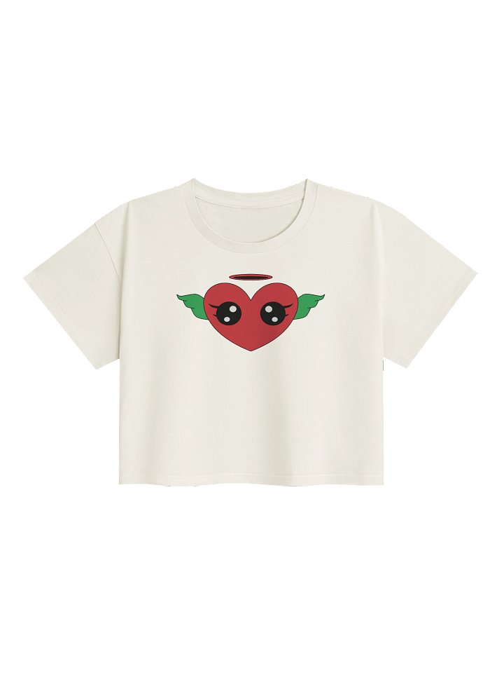 Halo Heart Women's Crop Top product image (5)