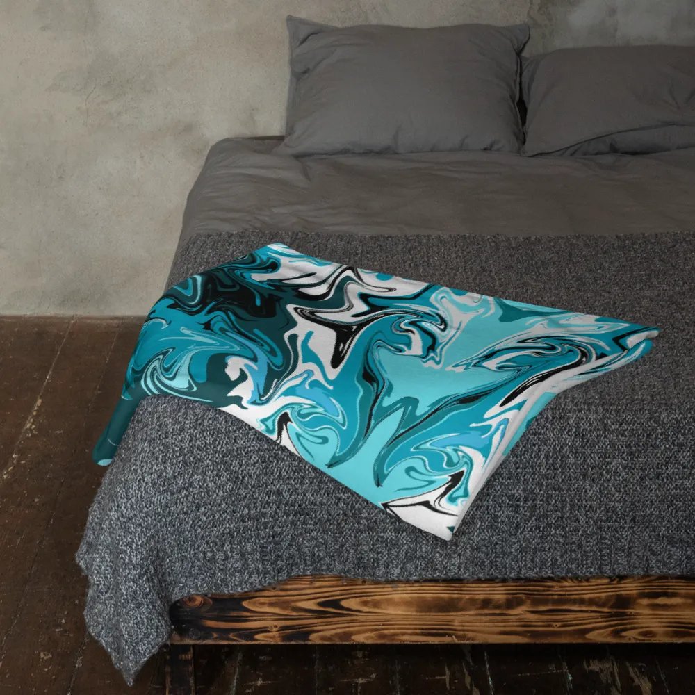 Blue Swirl Blanket product image (12)