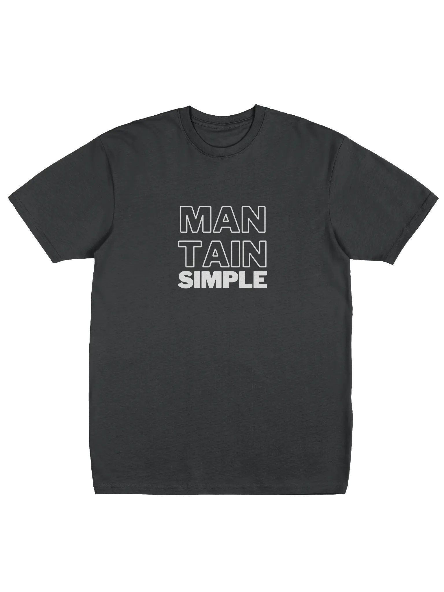 MANTAIN Bold Cotton Tee product image (1)