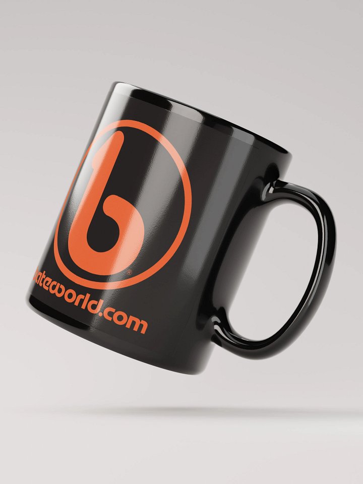 BateWorld.com Coffee Mug in Black/Orange product image (2)
