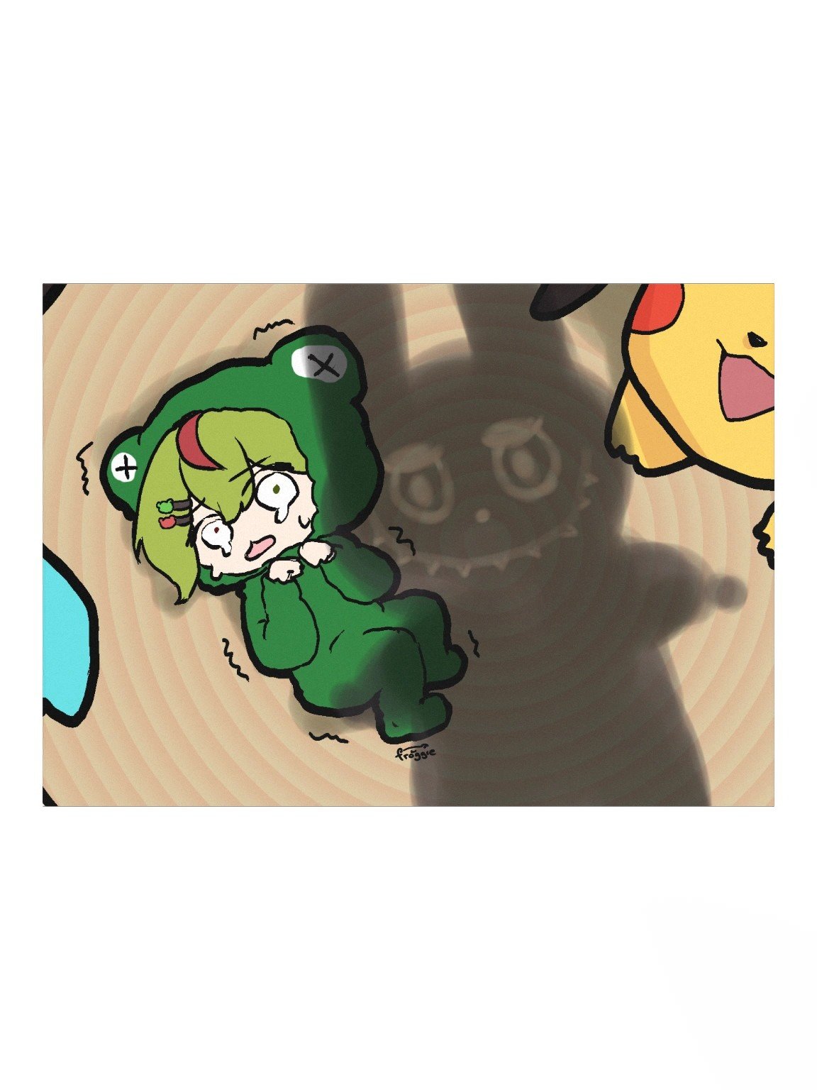 Froggie's Not A Frog Goo-Goo Poster product image (1)