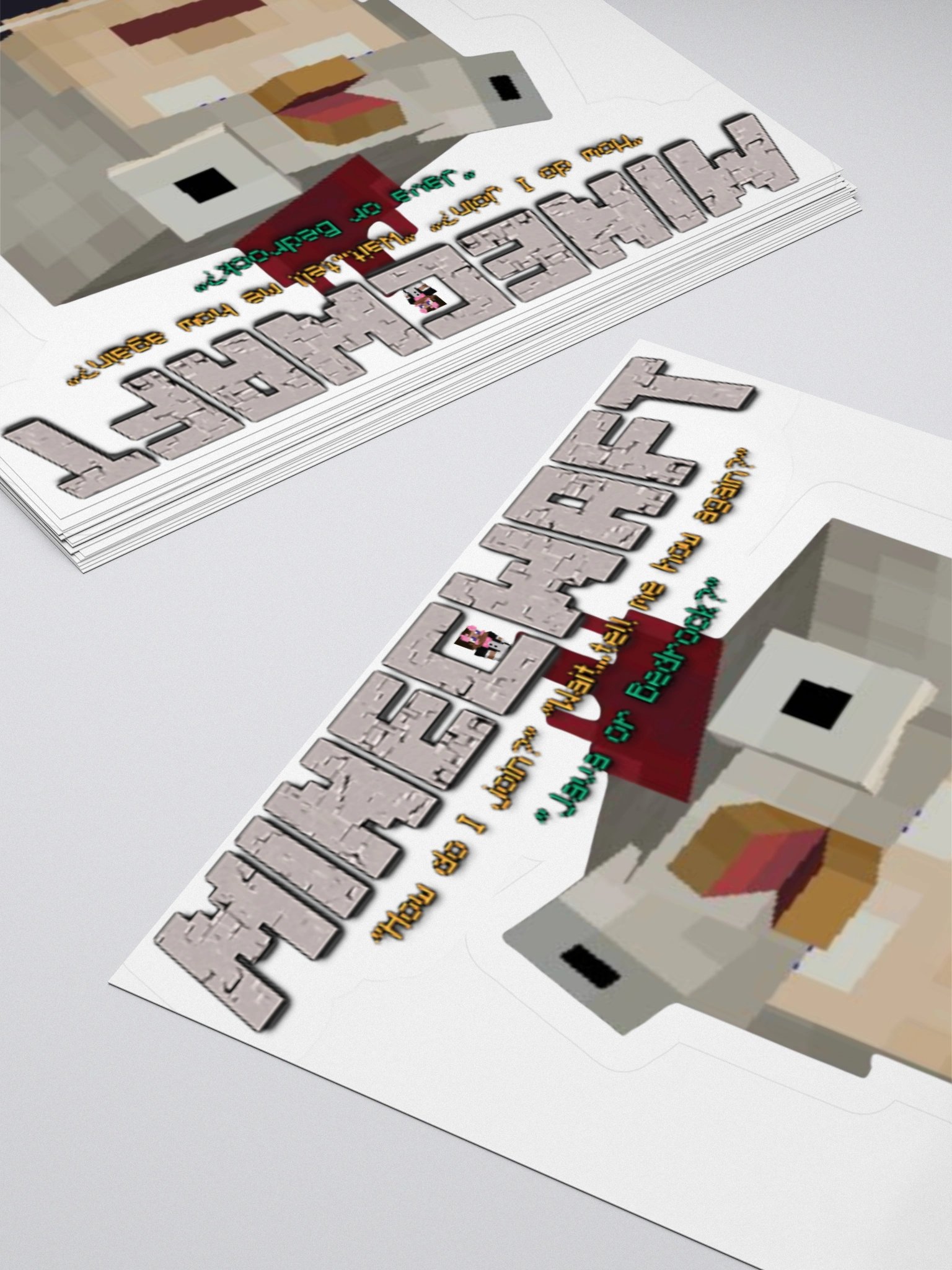 It's Minecwaft Night! | Slaps Sticker product image (4)