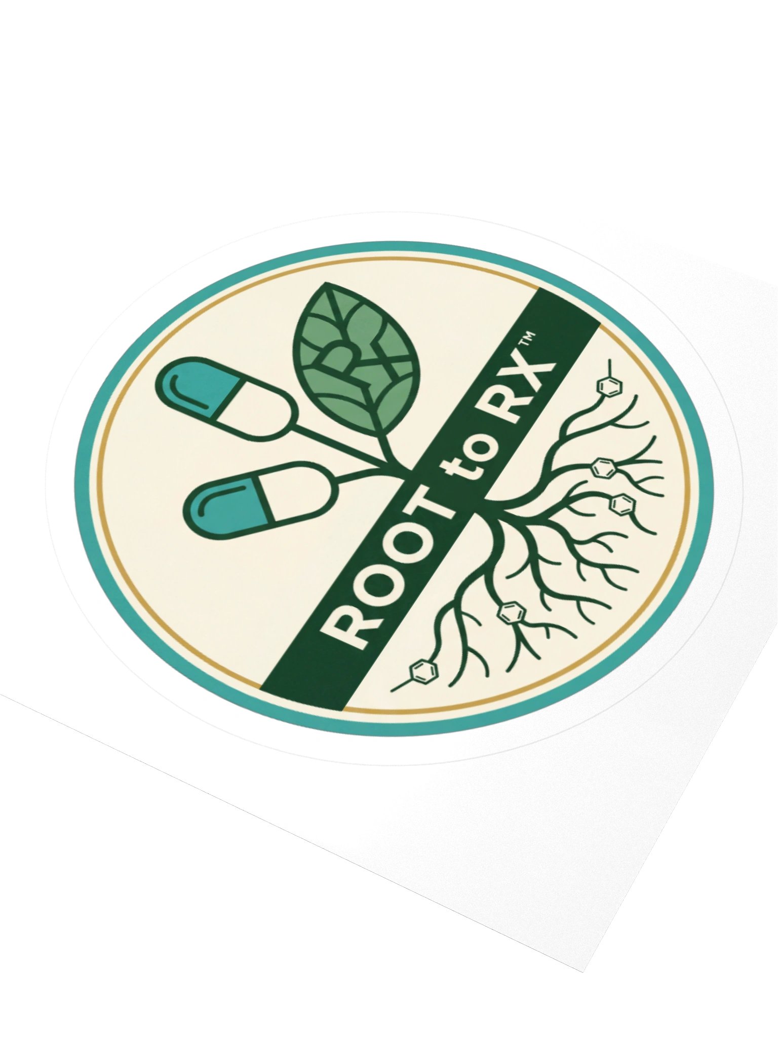 Root to Rx Logo Sticker product image (3)
