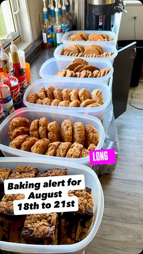 Check out the baking line up for August 18th to the 21st.