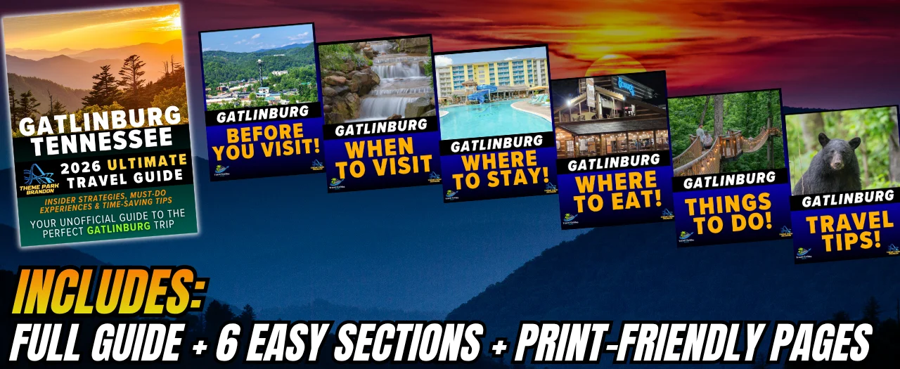 Smoky Mountains Travel Guide Bundle | Printable Digital Guides for Gatlinburg, Pigeon Forge & Dollywood product image (3)