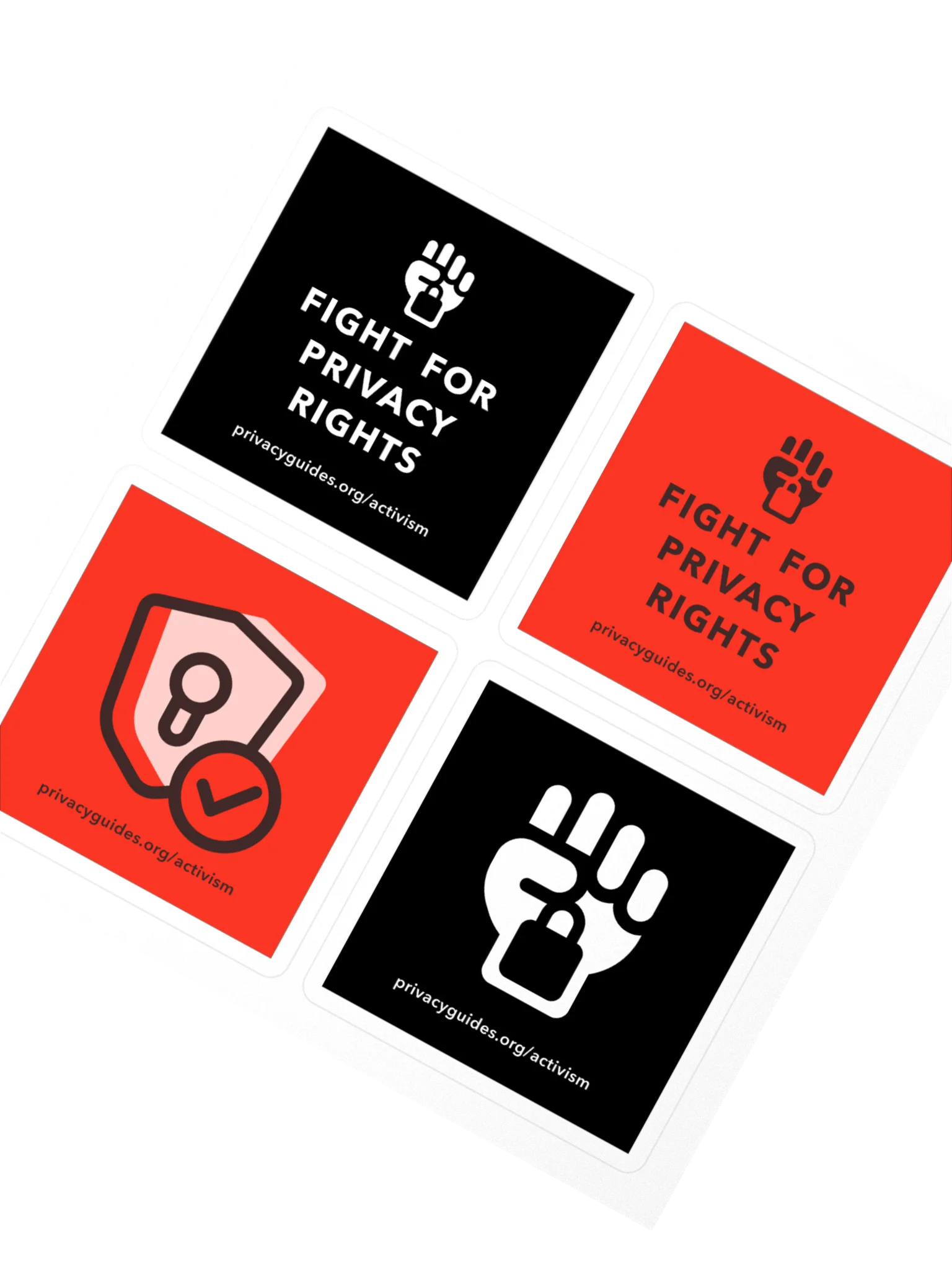 Fight for Privacy Rights - Sticker Sheet product image (2)