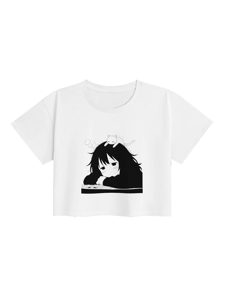 Sleepy & Savage – Anime Aesthetic Crop Top product image (49)