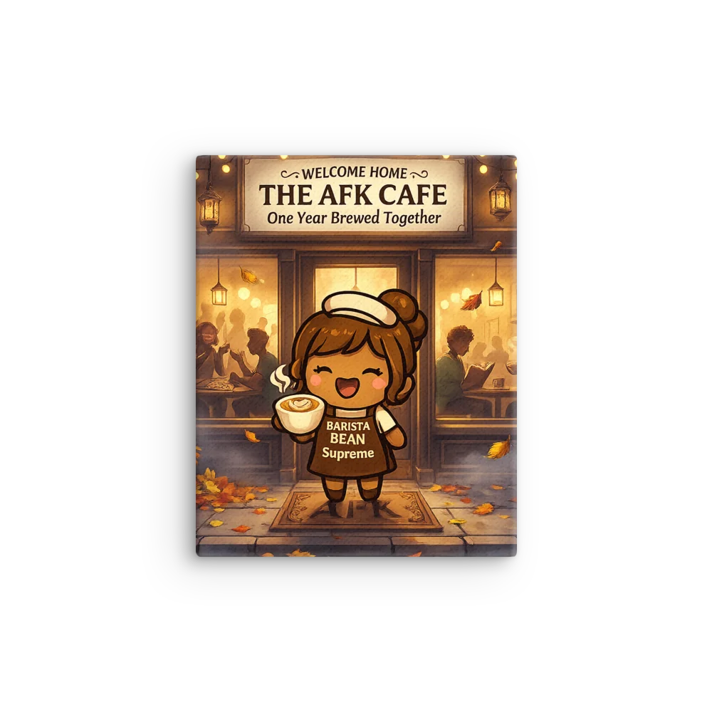 The AFK Cafe • Welcome Home Canvas product image (1)