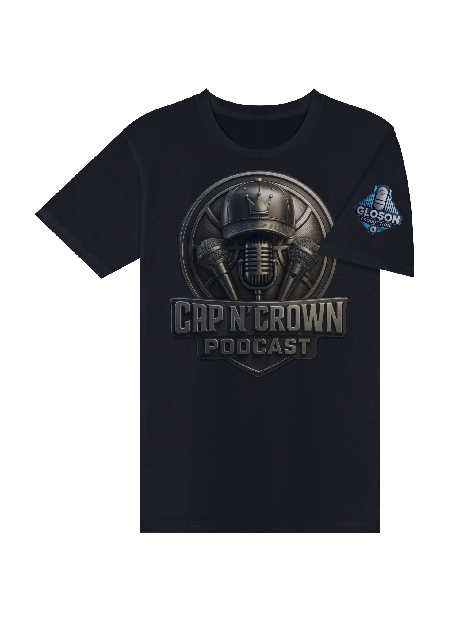 Cap N Crown Logo Tee (Metal) product image (18)