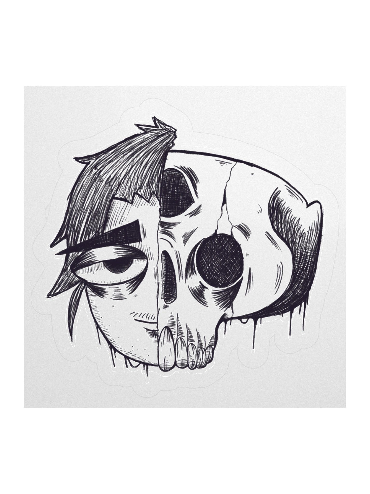 TWO-FACE Sticker! product image (1)