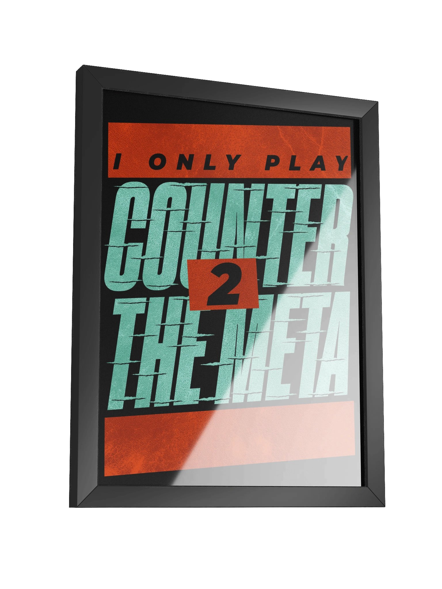 Rebel Counter to the Meta Board Game Room Poster - FRAMED product image (10)