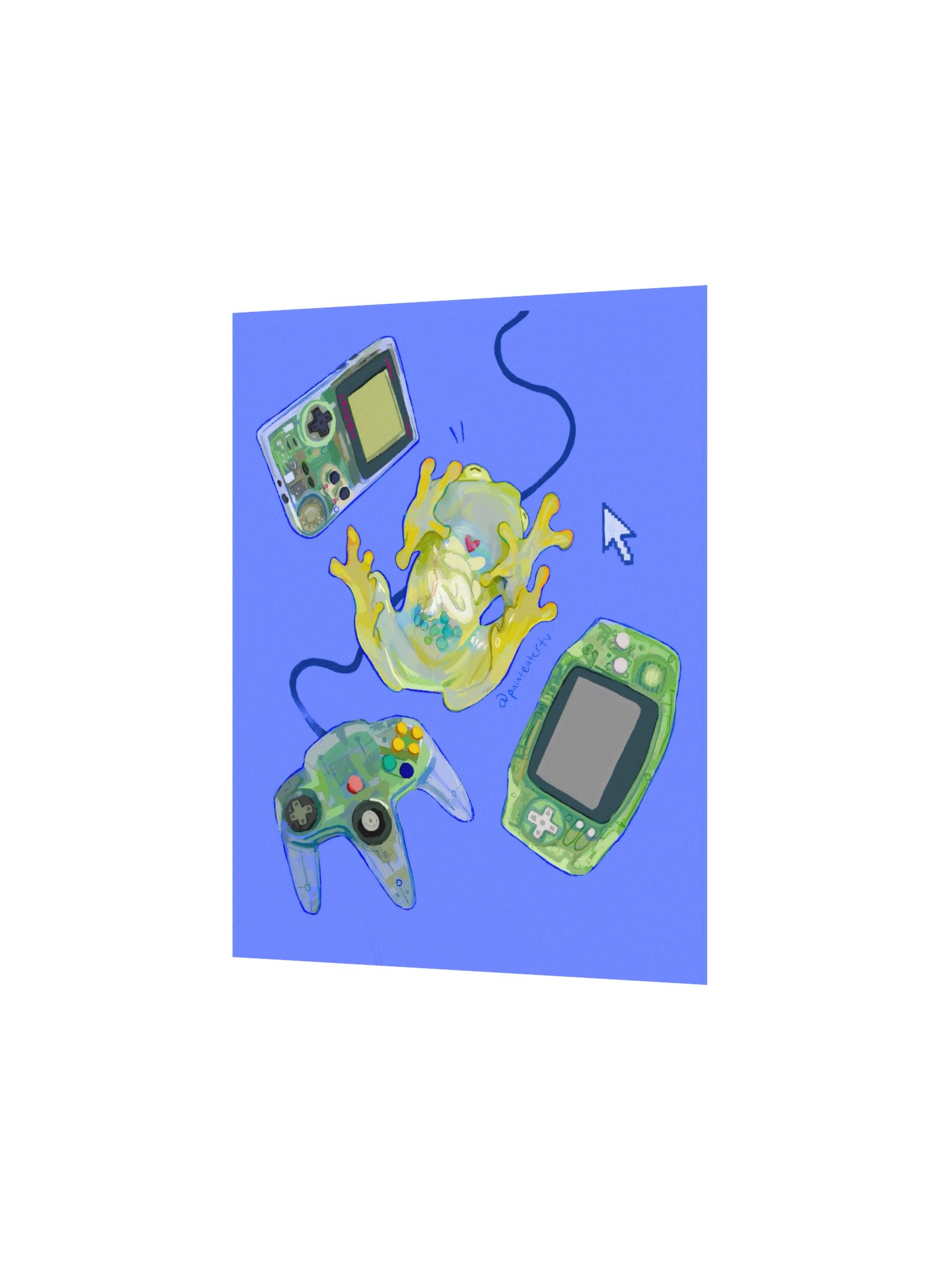 Gaming Frog Print product image (2)
