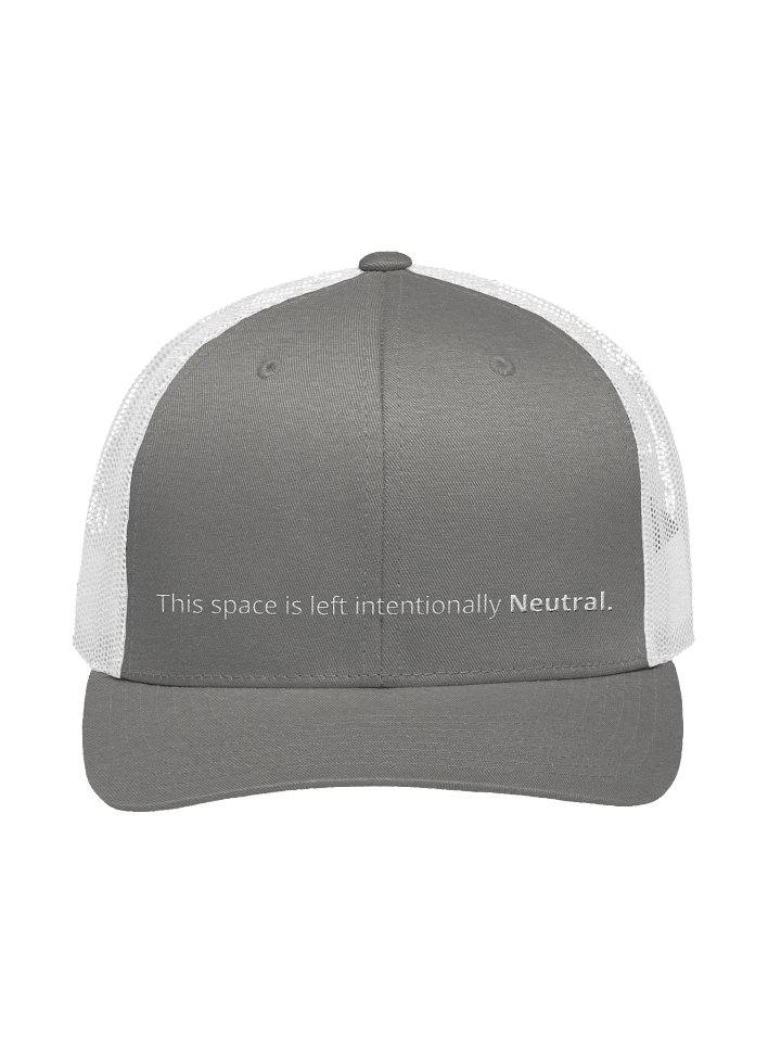 Intentionally Neutral - (No) Cap (Embroidery) product image (3)