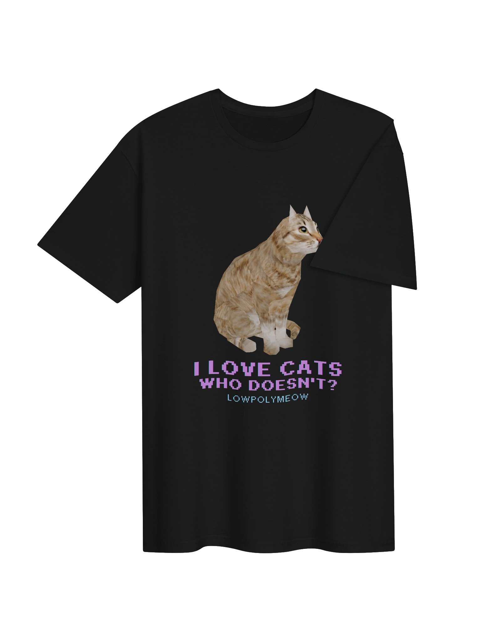 The "Low-Poly Meow" Classic Tee product image (4)