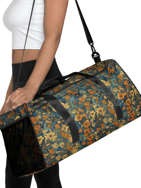 Floral Tapestry All-Over Duffle Bag product image (1)